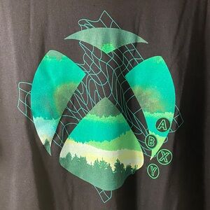 Ripple Junction Black Xbox Logo Tee